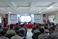 POLRESTA PEKANBARU MENERIMA TIM PENELITIAN PUSLITBANG POLRI