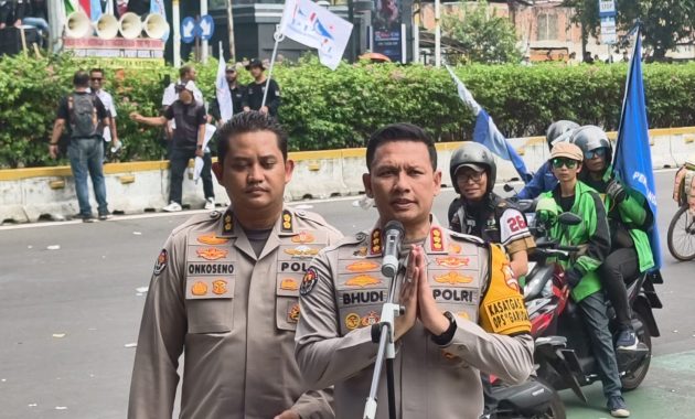 Polda Metro Jaya Apresiasi KBPBI dan KSPSI Sampaikan Aspirasi dengan Tertib