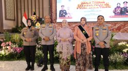 Jadi Ibu Asuh Polwan Polda Jatim, Ny. Lenia Dekananto Dorong Kesejahteraan dan Keharmonisan Keluarga Polri