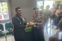 Jaga Sinergitas dan Kolaborasi, Kapolres Pasuruan Kunjungi Makodim 0819 di HUT ke-81 TNI